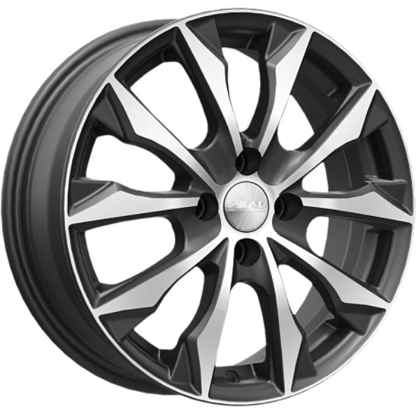 Скад Нагоя 6x16 4*100 ET45 DIA60.1 Алмаз бархат новый Литой
