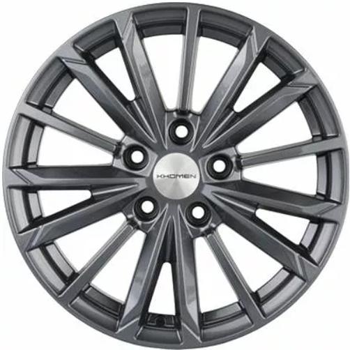 Khomen KHW 1611 6.5x16 5*108 ET43 DIA65.1 Gray Литой