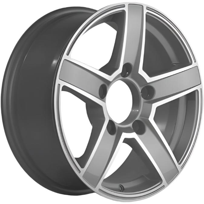 Khomen KHW 1614 6.5x16 5*139.7 ET40 DIA98.5 F-Silver-FP Литой