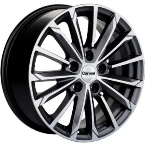 Carwel Тевриз 6.5x16 5*114.3 ET46 DIA67.1 AGR Литой