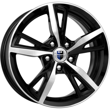 K&K Фишт 6.5x16 5*114.3 ET40 DIA67.1 Алмаз черный Литой
