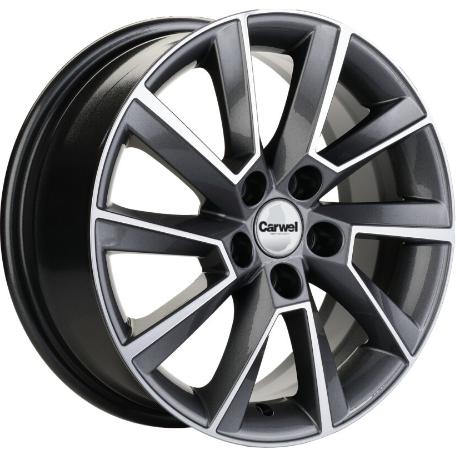 Carwel Иманта 6x16 5*100 ET38 DIA57.1 AGR Литой