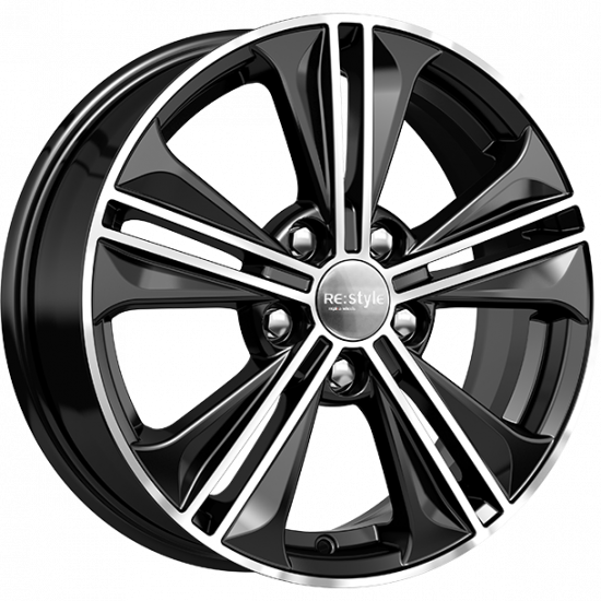K&K КС778 6x16 5*112 ET48 DIA57.1 Алмаз черный Литой