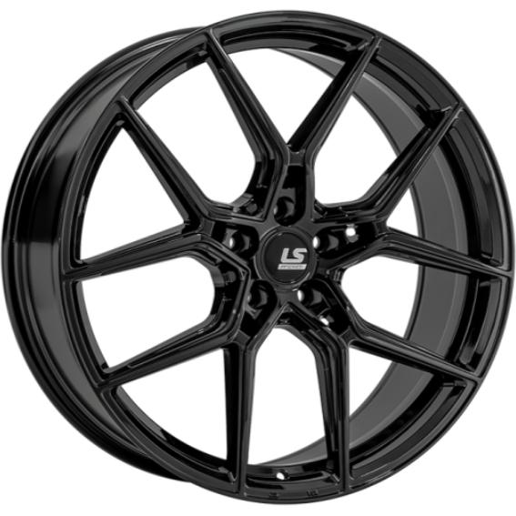 LS FlowForming RC100 9.5x22 5*108 ET48 DIA63.3 BK Литой
