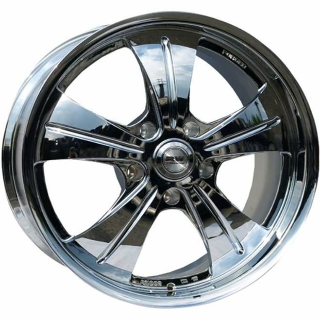 RW HF-611 10x22 5*130 ET45 DIA71.6 Chrome Литой