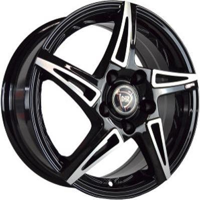 NZ SH661 6.5x16 5*112 ET50 DIA57.1 BKF Литой