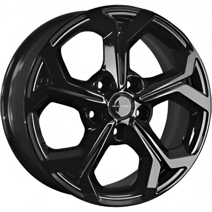 Khomen KHW 1606 6.5x16 5*114.3 ET46 DIA67.1 Black Литой