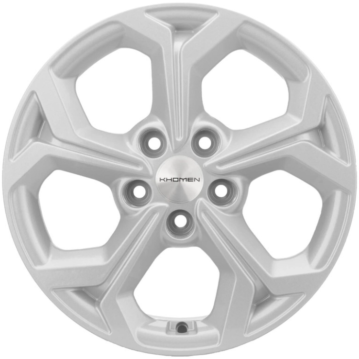 Khomen KHW 1606 6.5x16 5*114.3 ET50 DIA66.1 G-Silver Литой