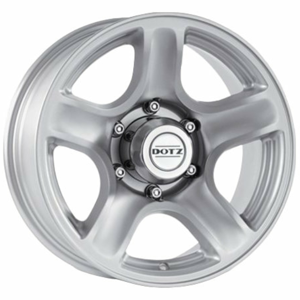 Dotz Hammada 8x16 6*114.3 ET20 DIA66.1 Silver Литой