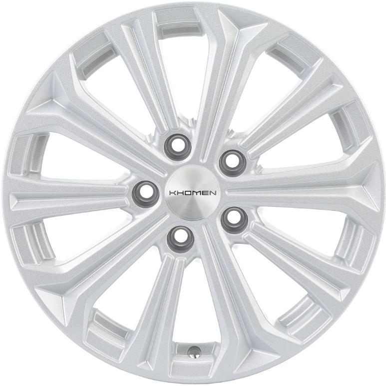 Khomen KHW 1610 6.5x16 5*114.3 ET43 DIA67.1 F-Silver Литой