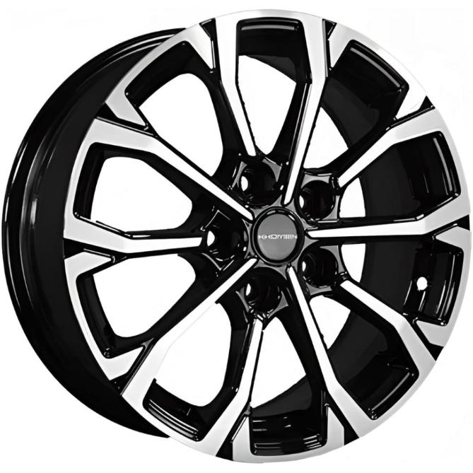 Khomen KHW 1605 6.5x16 5*112 ET40 DIA66.6 Black-FP Литой