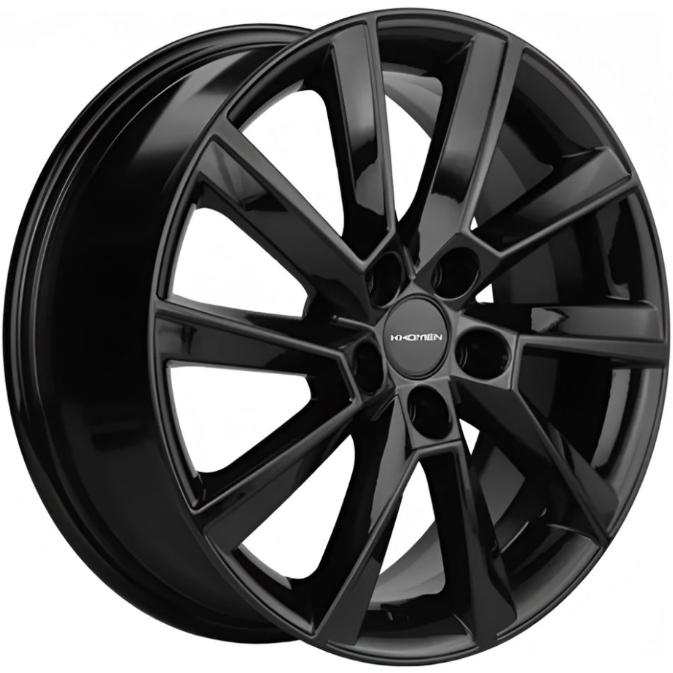 Khomen KHW 1604 6x16 5*100 ET38 DIA57.1 Black Литой