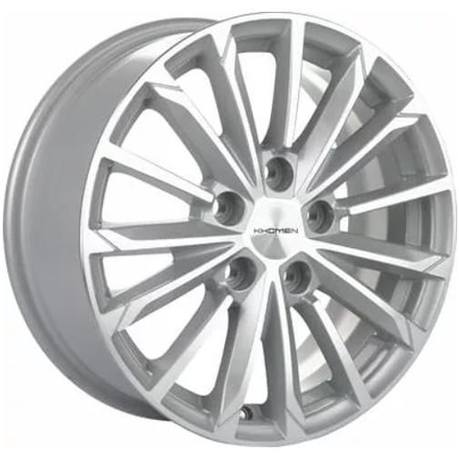 Khomen KHW 1611 6.5x16 5*112 ET50 DIA57.1 F-Silver-FP Литой