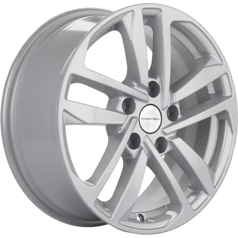 Khomen KHW 1612 6.5x16 5*112 ET46 DIA57.1 F-Silver Литой
