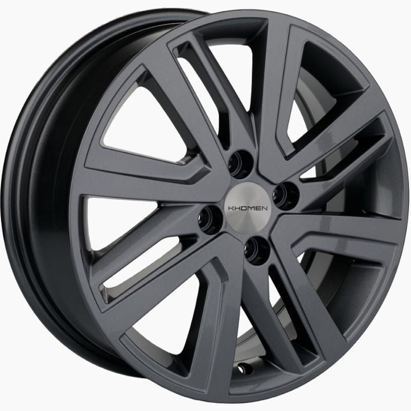 Khomen KHW 1609 6x16 4*100 ET41 DIA60.1 Gray Литой