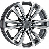 MAK Safari 6 7.5x17 6*114.3 ET45 DIA66.1 Gunmetal Mirror Face Литой