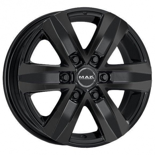 MAK Stone 6 8.5x20 6*139.7 ET20 DIA106.1 Gloss Black Литой