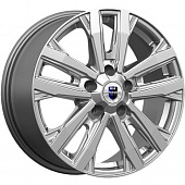 K&K Мичиган 8x18 5*130 ET43 DIA84.1 Дарк платинум Литой