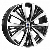 K&K Марвел 7.5x19 5*120 ET35 DIA72.6 Алмаз черный Литой
