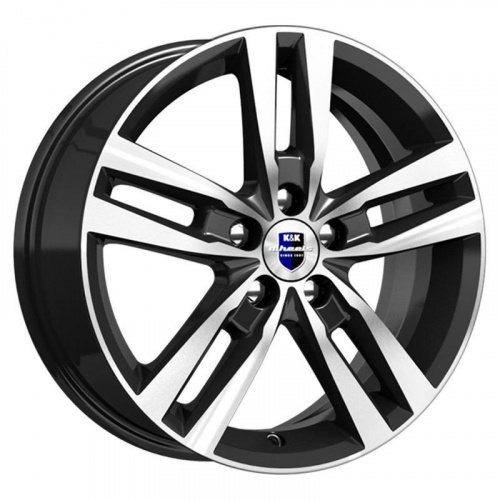 K&K Rassvet 6.5x16 5*112 ET50 DIA57.1 Алмаз черный SK Литой