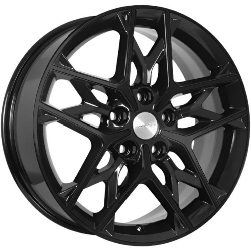 Khomen KHW 1709 7x17 5*110 ET40 DIA67.1 Black Литой