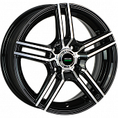 Megami MGM-1 7x17 4*98 ET35 DIA58.6 BKF Литой