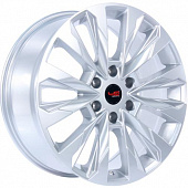 Replica LA TY572 8.5x20 6*139.7 ET45 DIA95.1 Silver Литой