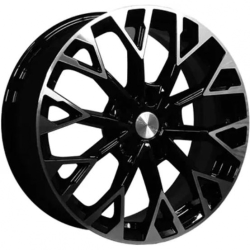 Khomen KHW 1718 7x17 5*114.3 ET47 DIA66.1 Black-FP Литой