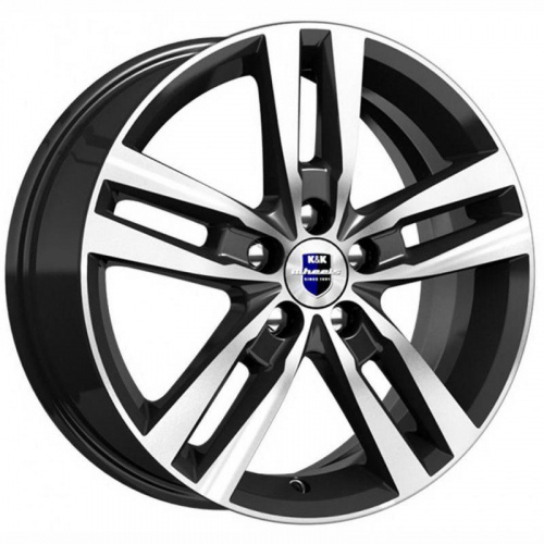 K&K Rassvet 6.5x16 5*114.3 ET50 DIA66.1 Алмаз черный Литой