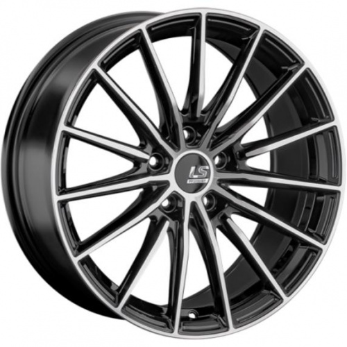 LS FlowForming RC63 8x18 5*112 ET40 DIA66.6 BKF Литой