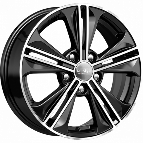 K&K КС778 6x16 5*114.3 ET47 DIA67.1 Алмаз черный Литой