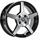 Megami AF-07 7.5x18 5*110 ET46 DIA63.3 BKF Литой
