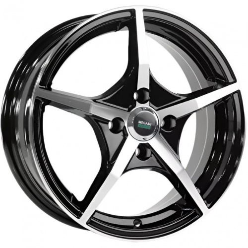 Megami MGM-19 6x15 4*100 ET50 DIA60.1 BKF Литой