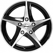 Enzo 101 dark 7x16 5*114.3 ET40 DIA71.6 BFP Литой