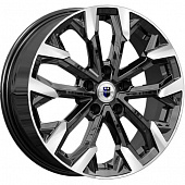 K&K Морейн 6.5x17 5*105 ET38 DIA56.6 Алмаз черный Литой