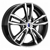 K&K Samara 6x16 4*108 ET47.5 DIA63.3 Алмаз черный SK Литой