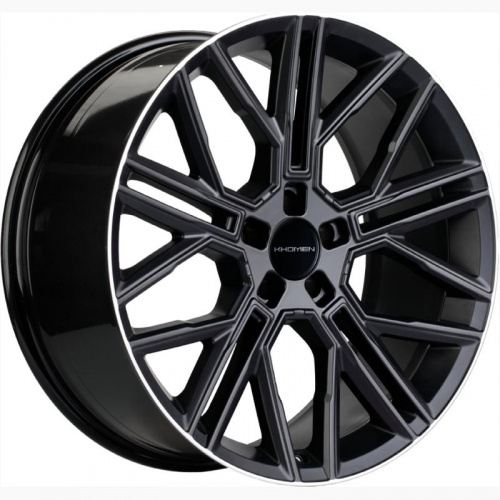Khomen KHW 2101 9.5x21 5*112 ET36 DIA66.6 Black Matt MR Литой