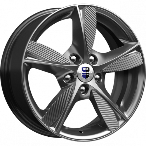 K&K Кинезис 6.5x16 5*108 ET43 DIA65.1 Дарк платинум Литой
