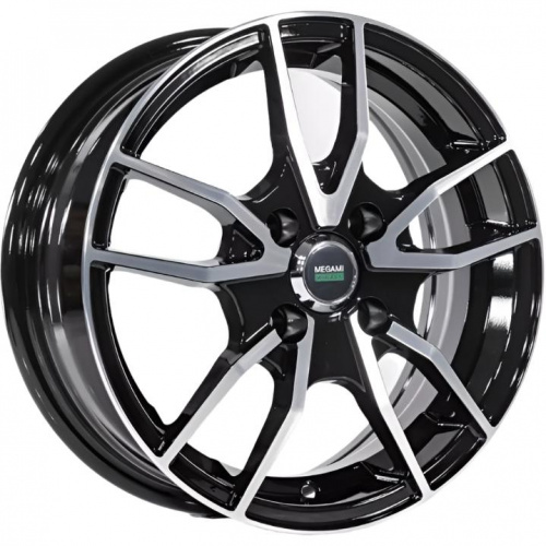 Megami MGM-20FF 7x17 4*98 ET35 DIA58.6 BKF Литой