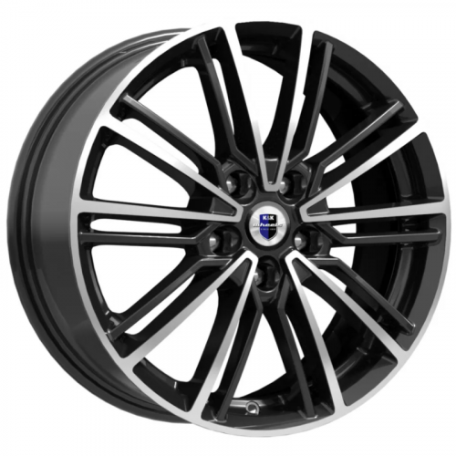 K&K Эрфурт 7x17 4*100 ET43 DIA60.1 Алмаз черный Литой