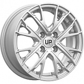 Wheels UP UP127 5.5x14 4*108 ET34 DIA65.1 Silver Classic Литой