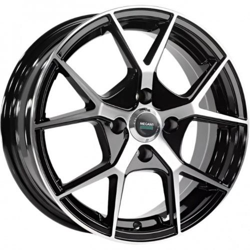 Megami MGM-18FF 7x17 4*98 ET35 DIA58.6 BKF Литой