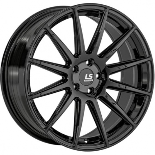 LS FlowForming RC98 8x19 5*112 ET30 DIA66.6 BK Литой