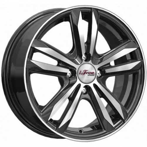 iFree Маскот 6x15 4*100 ET45 DIA67.1 Блэк Джек Литой