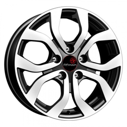 Remain R164 6.5x16 5*114.3 ET45 DIA67.1 Алмаз черный Литой