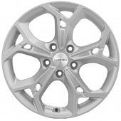 Khomen KHW 1702 7x17 5*108 ET50 DIA63.3 F-Silver Литой