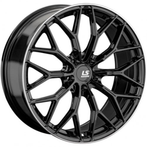 LS FlowForming RC69 8.5x19 5*112 ET25 DIA66.6 BKL Литой