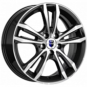 K&K Samara 6x16 4*108 ET47.5 DIA63.3 Алмаз черный Литой