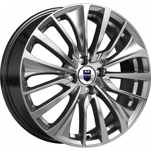 K&K Flanker 6.5x17 5*110 ET39 DIA65.1 Дарк платинум Литой