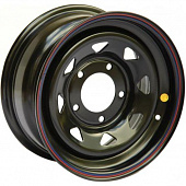 Off Road Wheels Niva 6.5x16 5*139.7 ET35 DIA98 Black Штампованный